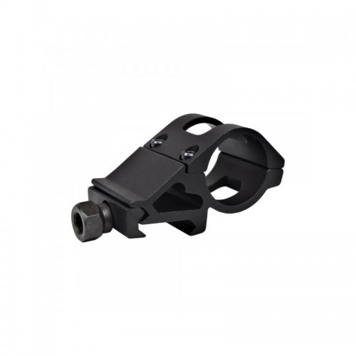 Big Dragon Flashlight Offset Scope Mount, Manufactured by Big Dragon, this mount is an offset style perfect for flashlights, or run two of them for a scope